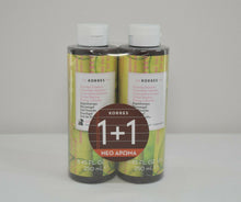 Load image into Gallery viewer, Korres Shower Gel Natural Product Unisex 1+1 Free 250ml + 250ml -8.45oz + 8.45oz
