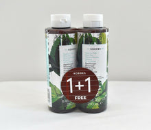 Load image into Gallery viewer, Korres Shower Gel Natural Product Unisex 1+1 Free 250ml + 250ml -8.45oz + 8.45oz