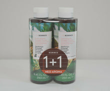 Load image into Gallery viewer, Korres Shower Gel Natural Product Unisex 1+1 Free 250ml + 250ml -8.45oz + 8.45oz
