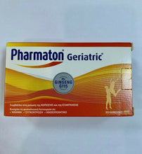 Load image into Gallery viewer, Pharmaton Geriatric 30 Capsules Once Daily Multivitamins + Minerals
