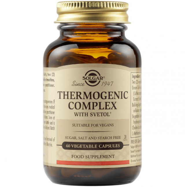 Solgar Thermogenic Complex Regulates Metabolism and Helps in Weight Control