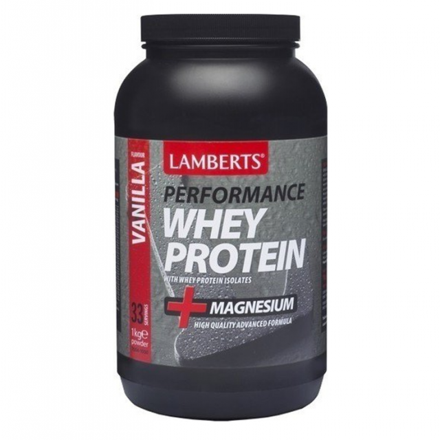 Lamberts Performance Whey Protein & Magnesium 1000gr Vanilla