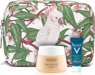 VICHY Neovadiol Magistral + The NEW Mineral89 Probiotic fractions 5ml GIFT Spring Pouch Marina Rafael