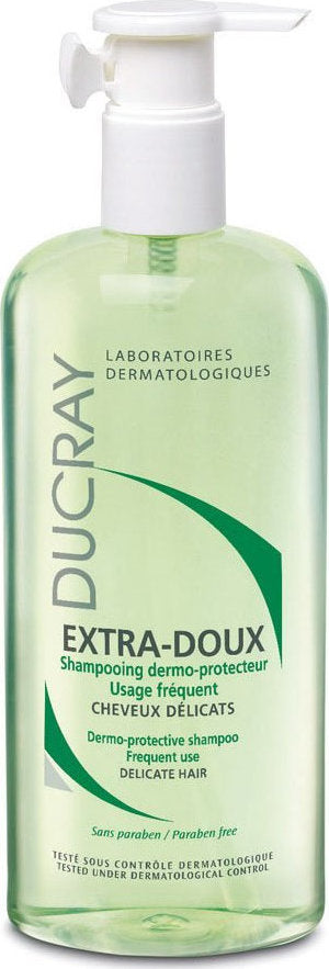 Ducray Extra Gentle Shampoo 400ml Delicate Hair Of The Whole Family