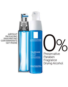 TOLERIANE ULTRA OVERNIGHT MOISTURIZER ALLERGY PRONE SKIN