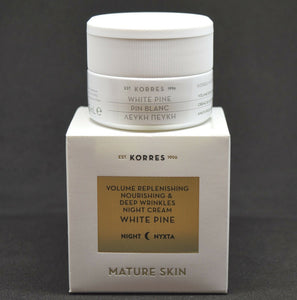 Korres White Pine Night Cream Mature Skin 40 ml / 1.35 Fl Oz