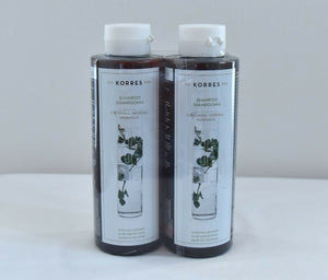 Korres Shampoo 1+1 Free (2x250 ml - 2x8.45 Fl Oz) Choose Your Type