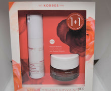 Load image into Gallery viewer, Korres Wild Rose Day Cream Oily Skin &amp; Wild Rose Night Cream Special Price Set

