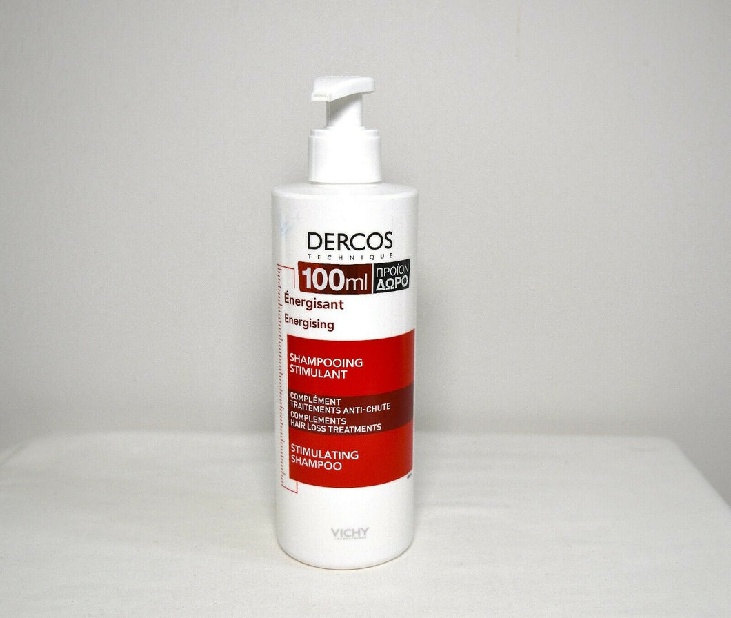 Vichy Dercos Stimulating Shampoo Hair Loss Treatments 400Ml (+100 ml Free)