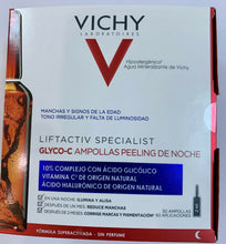 Load image into Gallery viewer, Vichy Liftactiv Specialist Glyco-C Night Peel 30 ampoules x 2 ml 60 Applications
