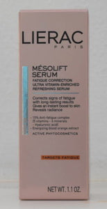 Lierac Mesolift Serum Fatigue Correction Refreshing Serum 30 ml 1.1 oz