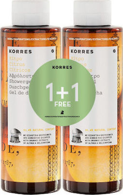 Korres Citrus Showergel 2x250ml