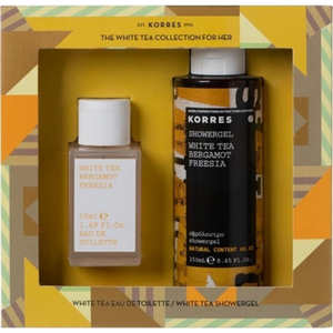 Korres Set "The White Tea Collection for Her Eau De Toilette 50ml & Shower gel 250ml